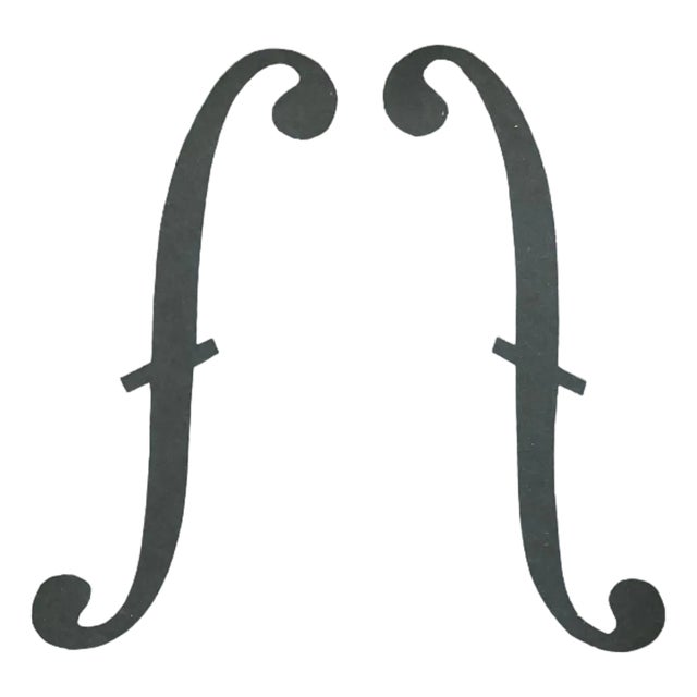 Suzan EtkinAcid etched Music Note Clef Glass Wall Sculpture Artwork Framed ed. 25 Signed, 1988 For Sale