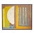 1950s Abstract Oil on Board Painting by Charles Mussett For Sale