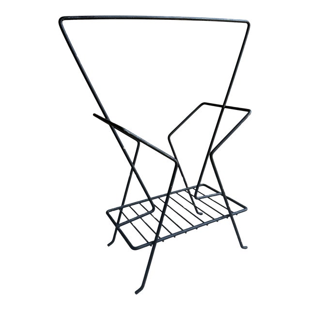 Mid-Century Magazine Rack For Sale
