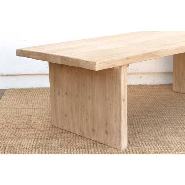 The Nimes, Reclaimed Wood 96" Dining Table For Sale - Image 13 of 15