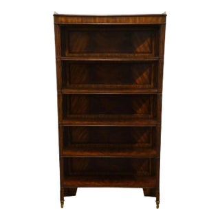 Maitland Smith Solid Mahogany Traditional Style 36" Bookcase Etagere For Sale