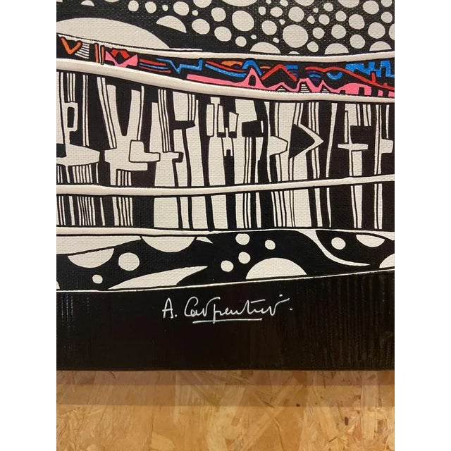 Early 21st Century AntartiKa, Alain Carpentier, 2020, Acrylic For Sale - Image 5 of 7