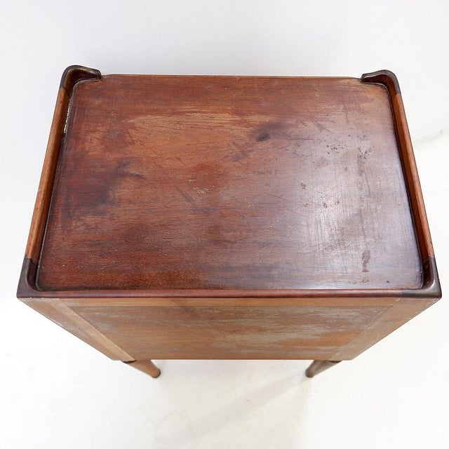 Antique Louis XVI Style Bedside Table For Sale - Image 13 of 16