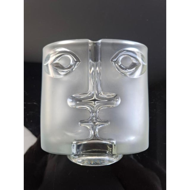 Model 3483 and 3484 Face Vases by Adolf Matura for Sklo Union, 1972, Set of 2 For Sale - Image 8 of 18