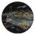 Lacquered Japanese Plate with Landscape, Late 20th Century For Sale