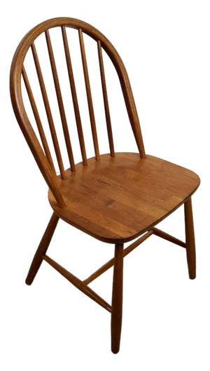 1970’s Mid-Century Danish Modern Teak Windsor Chair