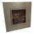Vintage Silver-Tone Textured Picture Frame For Sale