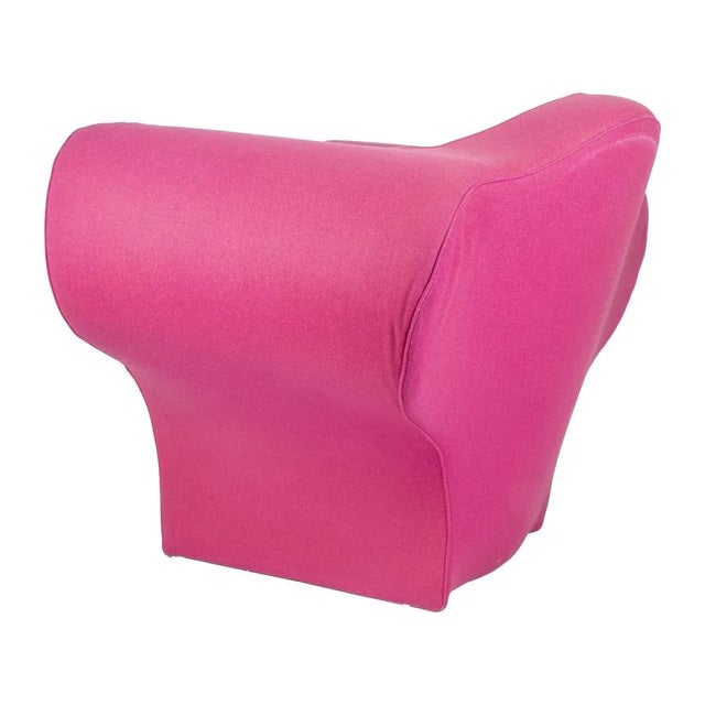 Moroso Pink 'Big Easy' Lounge Chair by Ron Arad for Moroso For Sale - Image 4 of 12