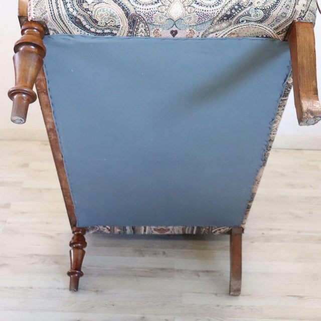 Antique Walnut Sofa, 1800s For Sale - Image 4 of 11