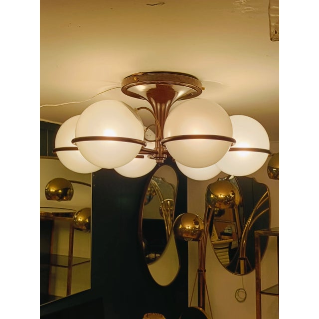Mid-Century Modern Ceiling Light Mod. 2042/6 by Gino Sarfatti for Arteluce, Italy, 1960s For Sale - Image 3 of 7