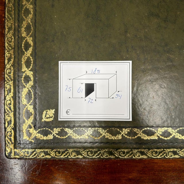 Antique Classic English Writing Desk For Sale - Image 17 of 18