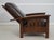 Stickley Stickley Mission Oak Leather Morris Chair & Ottoman For Sale - Image 4 of 18