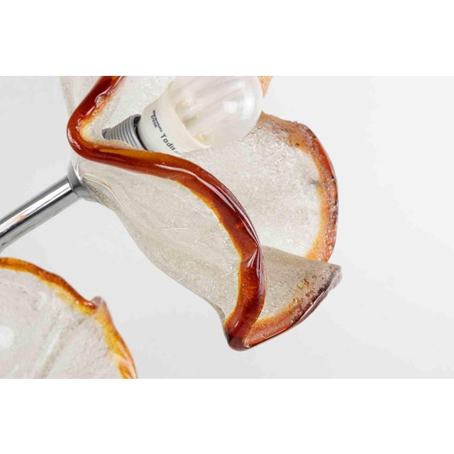 Toni Zuccheri Vintage Murano Glass Lamp by Toni Zuccheri, 1970s For Sale - Image 4 of 9