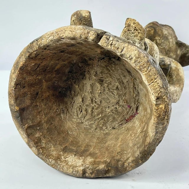 Wood Early 20th Century Punu Headcrest Gabon For Sale - Image 7 of 9