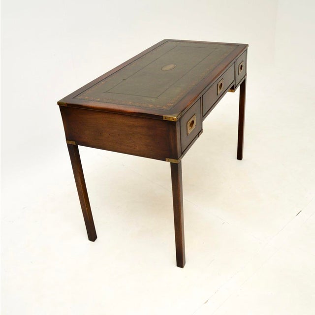 Military Campaign Desk, 1930s For Sale - Image 3 of 11