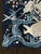 Late 19th Century Antique Large Japanese Futon Cover with Resist Yuzen Dye For Sale - Image 5 of 18