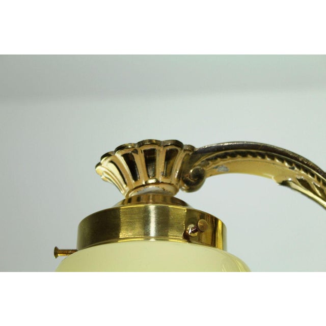 Austrian Art Deco Chandelier, 1930s For Sale - Image 11 of 17