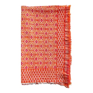 Vintage Phulkari Hand Woven Textile/Throw/Wall Hanging For Sale