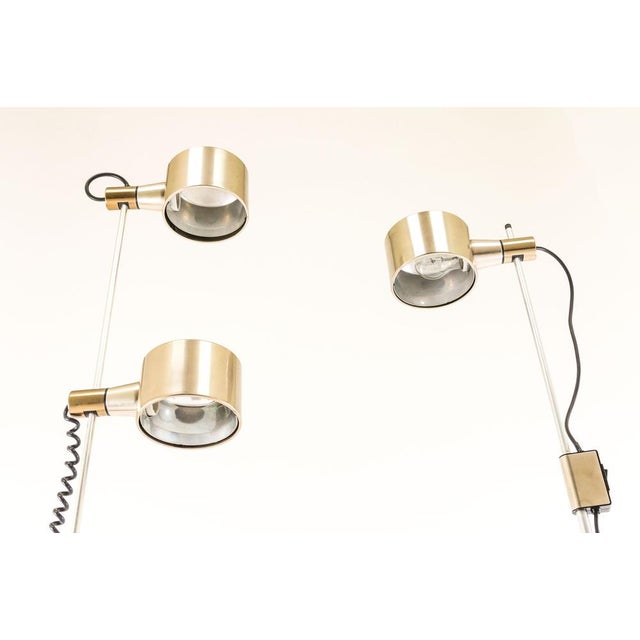 Vintage Copper-Plated Floor Lamps by Ronald Homes for Conelight Limited, 1960s, Set of 2 For Sale - Image 10 of 12