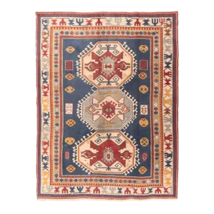 Vintage Kazak Rug 7'4'' x 9'2''