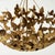 Not Yet Made - Made To Order Gold Rubbed Black Butterfly Dish Light For Sale - Image 5 of 6