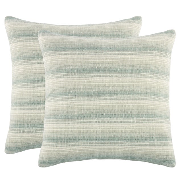 ⭐️ Ships Within 2 Days On the Front: Horizon Woven Fabric On the Back: Natural Ivory Linen Fabric All pillow covers are...