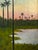 Green Pair of Late 19th Century Florida Landscape Oil Paintings on Canvas, Signed For Sale - Image 8 of 13