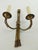 Vintage French Brass Wall Lights with Candles, Set of 2 For Sale - Image 4 of 10