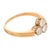 late 19th Century Victorian Old European Cut Diamond 18k Yellow Gold Ring, Size 8.75 For Sale - Image 4 of 6