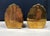 Ben Seibel Vintage 1970s Solid Brass Scaloped Shell Bookends For Sale - Image 4 of 6