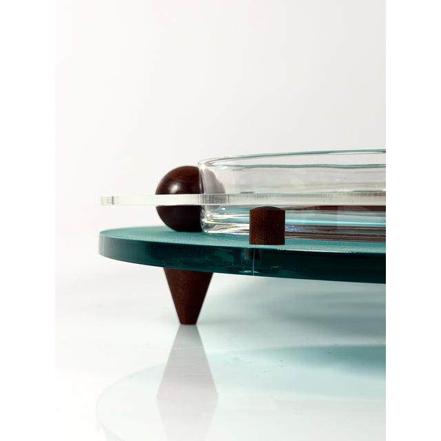 Appetizer Tray and Condiment Set by Ennio Pasini for Rede Guzzini, 1980s, Set of 2 For Sale - Image 6 of 18