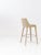 Nude Color Ecoleather Beech Wood Chair by Casa Casati For Sale - Image 6 of 8