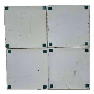 Earthenware Tiles, Set of 17 For Sale