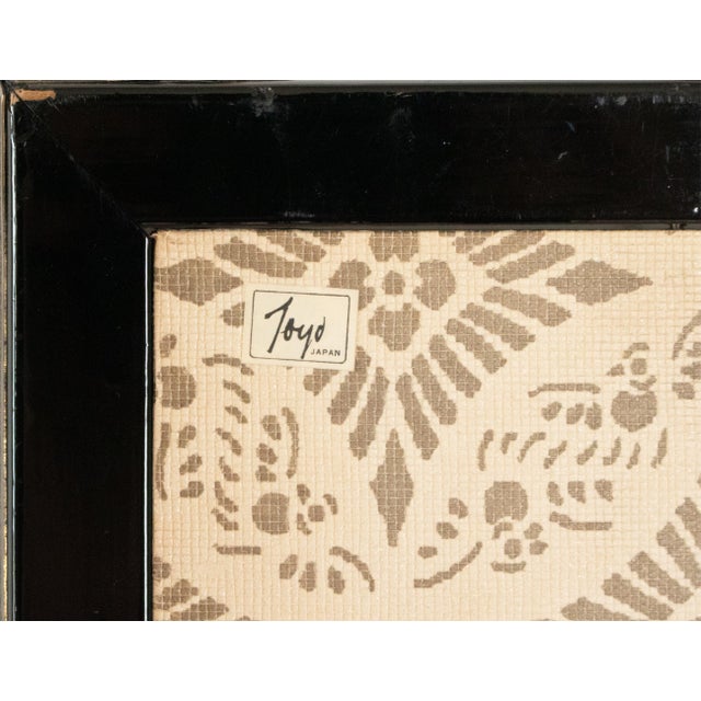 "Samurai", 1970s Showa Era Japanese Painted Byobu Screen For Sale - Image 16 of 18