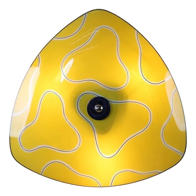 Mid-Century Brussels World Expo Wall Light in Glass, 1958 For Sale