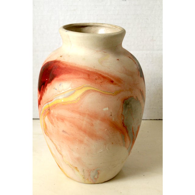 Nemadji Vases Grouping for Color and Mid-Century American Aesthetics – 7" For Sale - Image 15 of 17