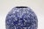 1950s Large German Blue & White Fat Lava Vase from ES Keramik, 1950s For Sale - Image 5 of 16