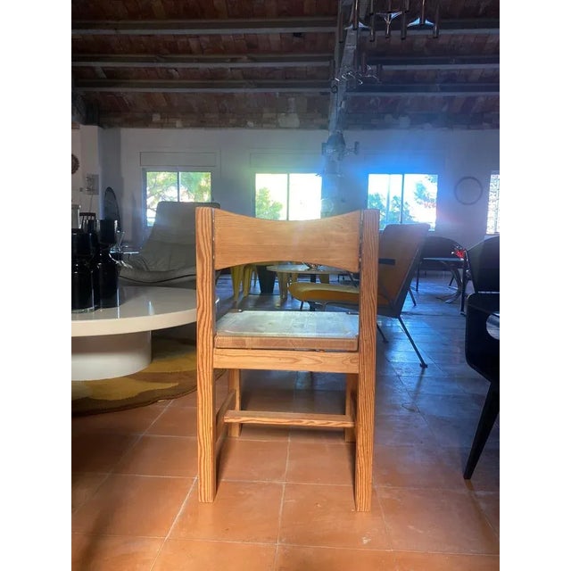 Hongisto Dining Set in Solid Pine by Ilmari Tapiovaara for Laukaan Puu, 1960s, Set of 5 For Sale - Image 8 of 13