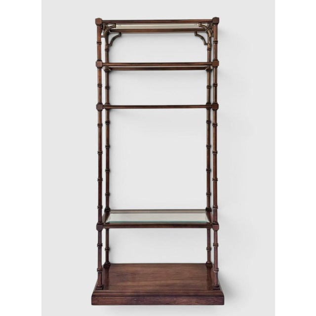 1970s 1970s Faux Bamboo Etagere by Lane For Sale - Image 5 of 18