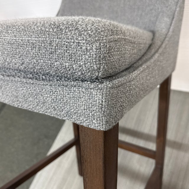 Wood Arhaus Lunden Gray Bar Stools, a Pair For Sale - Image 7 of 12