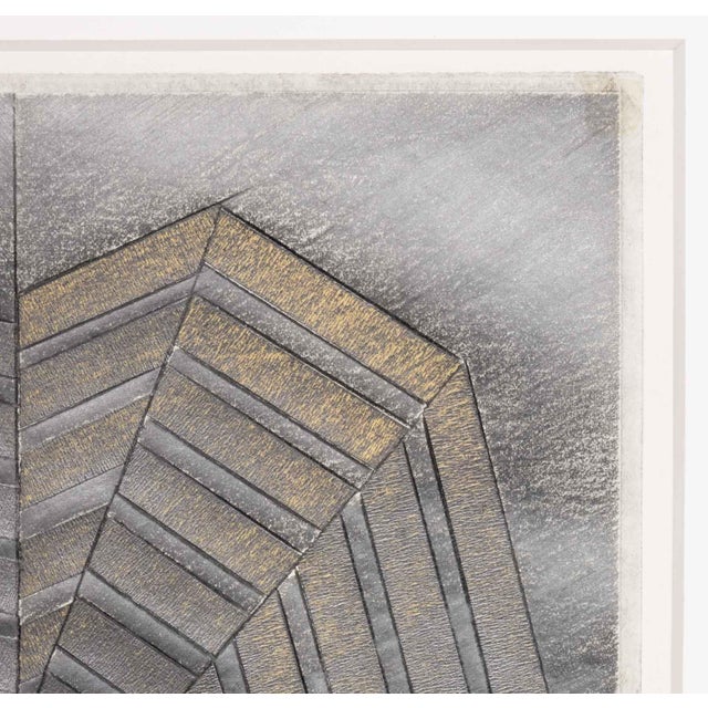 Contemporary Joseph L. Gardella Abstract Stripes Mixed Media For Sale - Image 3 of 9
