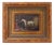 A. Ladd, White Horse, 20th Century, Oil on Board, Framed For Sale