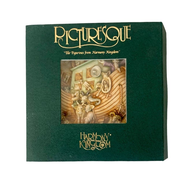 Harmony Kingdom Picturesque Tile Figurine Noah’s Park the Lost Ark