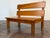 Vintage French 1950s Brutalist Mahogany Bench For Sale - Image 14 of 18