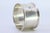 Smooth Silver Napkin Ring with Embroidery, in Good conditions. Designed 1920 to 1949