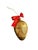 Traditional Waterford Holiday Heirlooms Charlemont Gold Egg Ornament 2001 For Sale - Image 3 of 4
