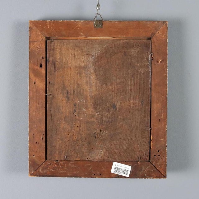 Flemish School Artist, Landscape with Wayfarers, 1700s, Oil Painting, Framed For Sale - Image 9 of 10