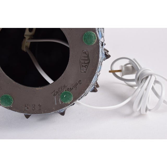 Danish Tall Sculptural Table Lamp by Jette Hellerøe for Axella, 1970s For Sale - Image 11 of 14