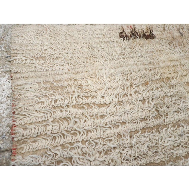 Mid 20th Century Galerie Shabab Collection Mid-20th Century Turkish Tulu Rug For Sale - Image 5 of 10