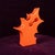 1980s Abstract Orange Ceramic Sculptural Vase, 1980 For Sale - Image 5 of 18